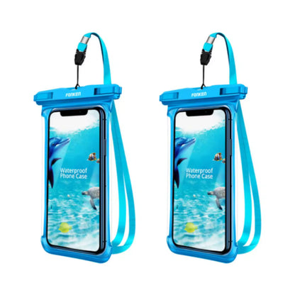 Étui étanche pour téléphone portable, vue complète